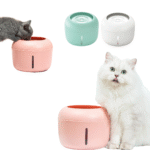 Cat water fountain circle