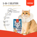 Wanpy Dry food Sterilised Salmon & Tuna Recipe 1.5Kg - Image 2