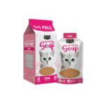 كيت كات حساء للقطط بنكهة التونة – 5+1 أكياس – 50 جم