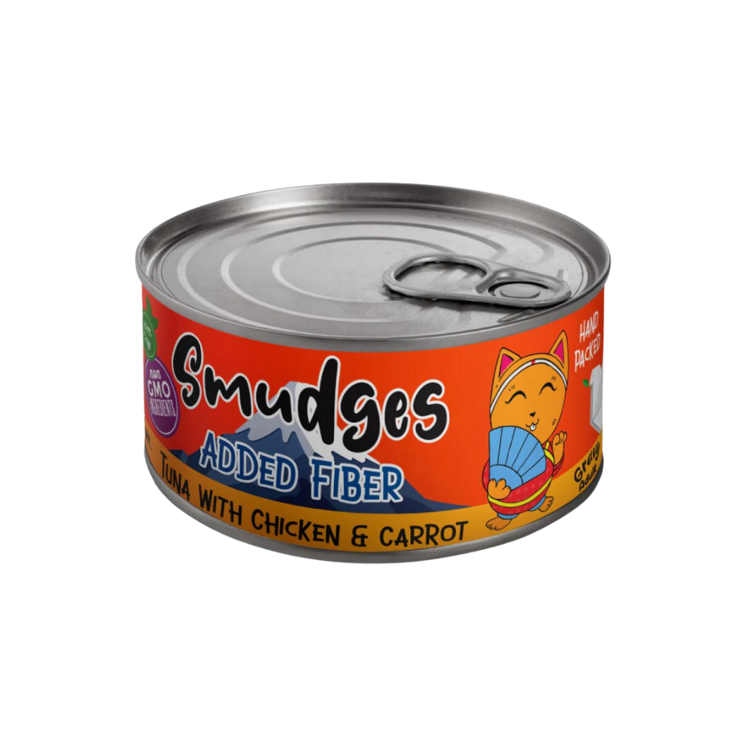 Wet food website .zip - 61 سمجدز طعام رطب للقطط بنكهة التونة مع الدجاج والجزر 85 جرام - الصورة 1