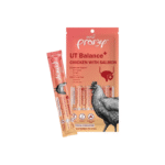 مكافآت كريمية لتوازن الجهاز البولي للقطط من برامي بنكهة الدجاج مع السلمون 4 قطع