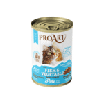 بروآرت طعام رطب للقطط بنكهة السمك والخضروات 400 جرام