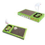 Cat Scratcher with Mouse toy