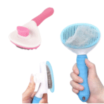 مشط ذاتي التنظيف للقطط