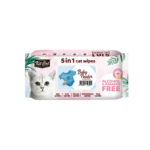 Kit cat 5 in 1 wipes baby powder scent
