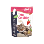 رمل قطط توفُو من بايولاين بريحة الفراولة 7 لتر
