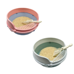 Cat Litter Box Open circular