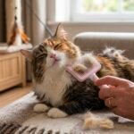 Cat Self cleaning brush Square headed - Image 2