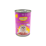 Moochie wet food can Mince With Calamari 400 g