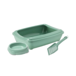 Moderna cozy journey cat combo ( litter box + scoop + bowel )