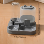 2-in-1 Automatic Pet Food and Water Dispenser - Image 2