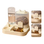 ⁦موزع طعام وماء أوتوماتيكي للحيوانات الأليفة 2 في 1⁩ - الصورة ⁦2⁩