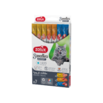 زولكس عصي كريمية للقطط بنكهة مشكّلة من الدجاج، السلمون، والسرطان البحري، 7 قطع في العبوة