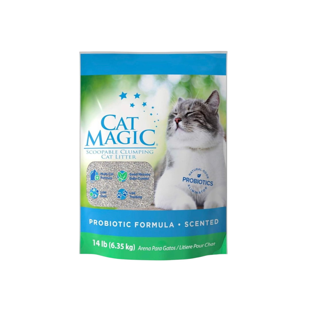 Clumping litter website - 58 Intersand Cat Magic Scented Cat Litter 6.35kg - Image 1