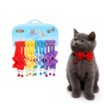 Cat Collar Polka Dot Bow with Bell