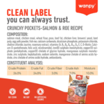 Wanpy Crunchy Pocket Salmon & Roe Recipe 60 g - Image 3