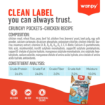 Wanpy Crunchy Pocket Chicken Recipe 60 g - Image 2