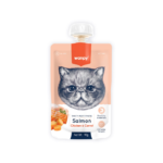 Wanpy Tasty Meat Paste Salmon, Chicken and Carrot for Cats 90g