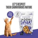 Schesir Snax! Crunchy & Creamy Cat Snack Beef 60 g - Image 2