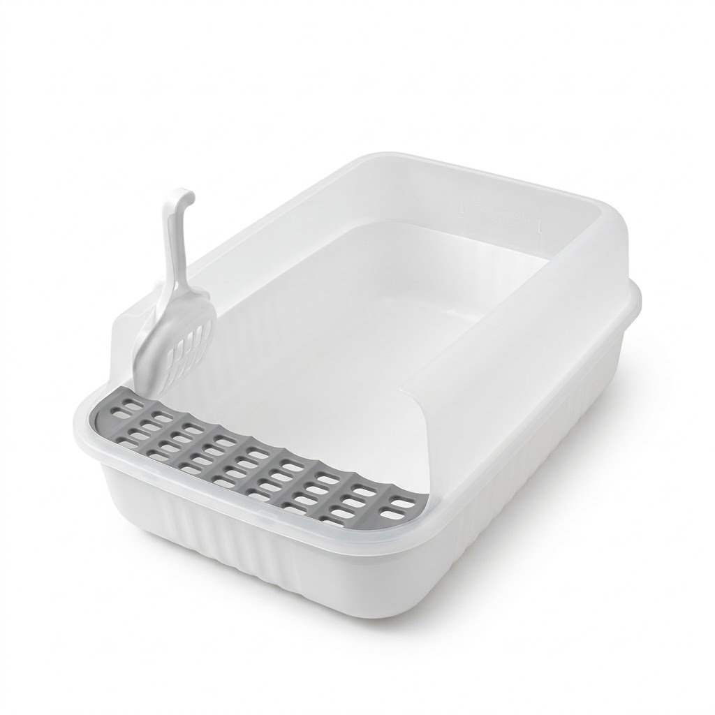 IMG_6576 FreshStep Open Litter Box - Image 1